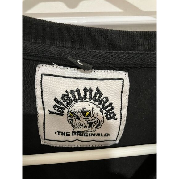 LASUNDAYS The Originals 2-Sided Graphic T-Shirt, Black/White, Size Large - Picture 3 of 3